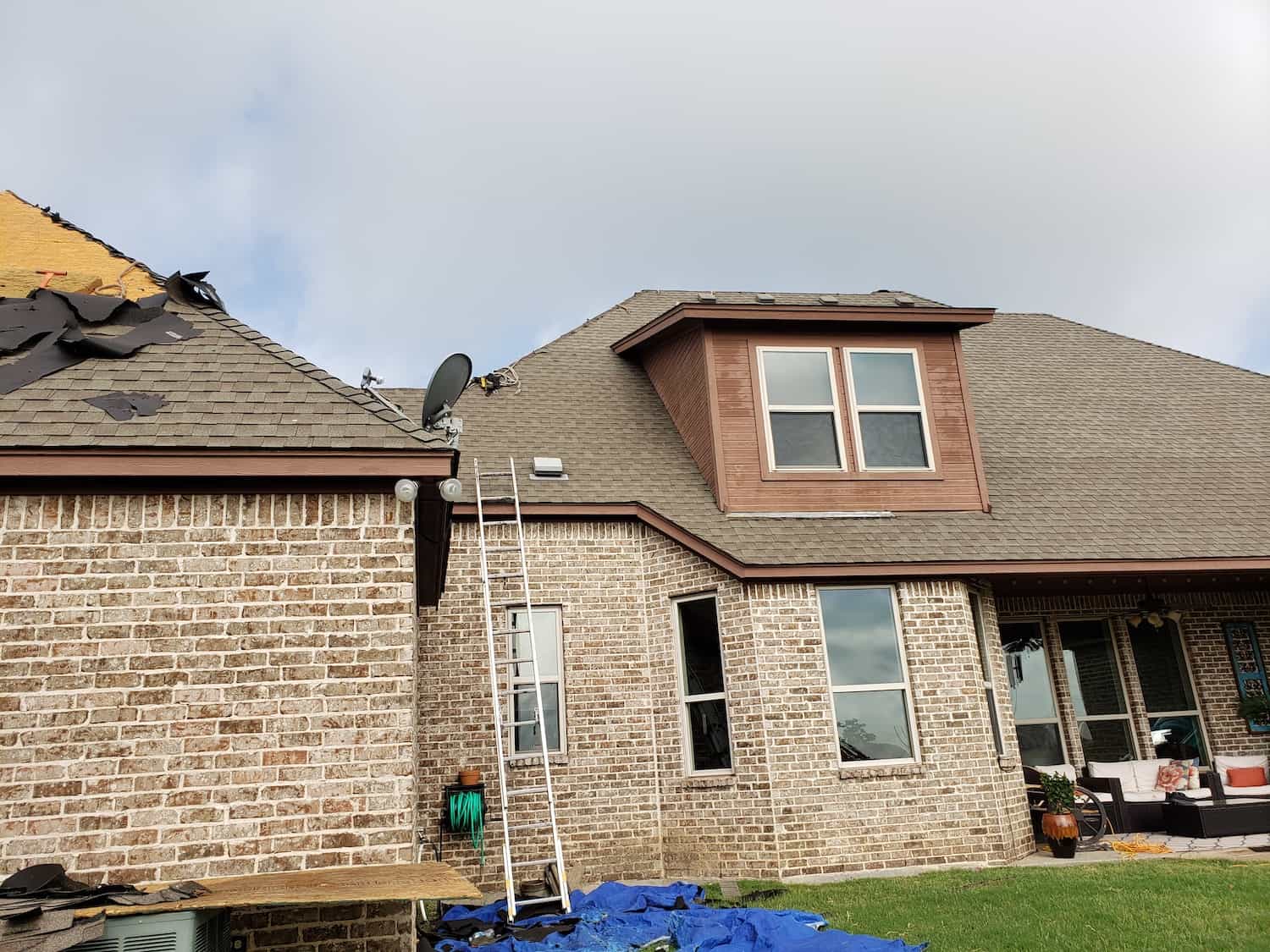 DFW Residential Roofing Project - Before